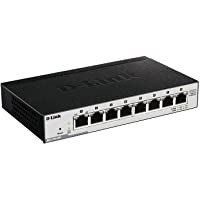 D-Link DGS-1100-08P - Switch PoE 8 Puertos Gigabit 1000 Mbps (LAN RJ-45- Gestión Web- QoS- VLAN- IGMP Snooping- Control…